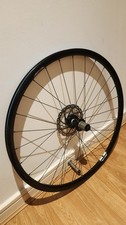 HALO White Line 700c Rear Bike Wheel with Disc Brakes. TUBELESS READY.