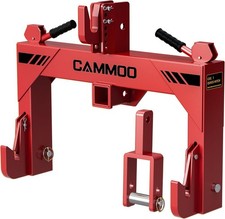 3-Point Quick Hitch with 2" Receiver Extra Versatile Adapter 3000LBS Lift