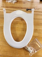 Replacement Elongated Heated Seat for Toto Washlet Bidet T1SW3014#01 w/ Mounts
