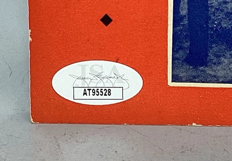 Revista autografiada por Bob Feller - resumen de béisbol - certificado por la JSA Foto 4 de 4