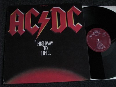 Amiga 855 838-AC/DC-Highway to Hell LP-1981 DDR East Germany
