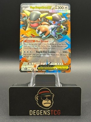 Mega Kangaskhan ex mep 025 Me01: Mega Evolution Holo black star promo