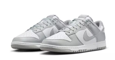 Size 6.5M/8W - Nike Dunk Low White Smoke Grey (NO BOX) mens HF5441-105
