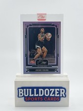 2025 Panini One and One WNBA Jackie Young Silver /99 Las Vegas Aces