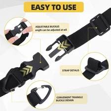 17 Inch Extension Cord Holder Organizer with Triangle Clips for Garage Organi...