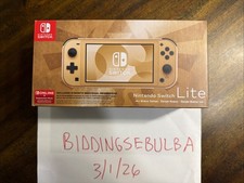 NEW Nintendo Switch Lite Legend of Zelda Hyrule Limited Edition - Gold - SEALED!