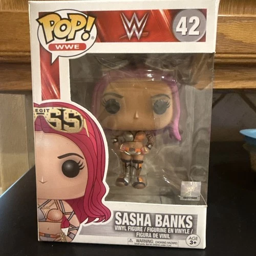 Funko Pop! WWE Wrestling SASHA BANKS #42