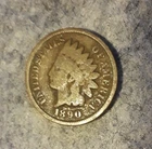 1890 Indian Head Penny