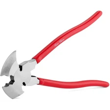 Comprehensive 10.8" Bates Fencing Pliers - Hammering & Wire Cutting Tool