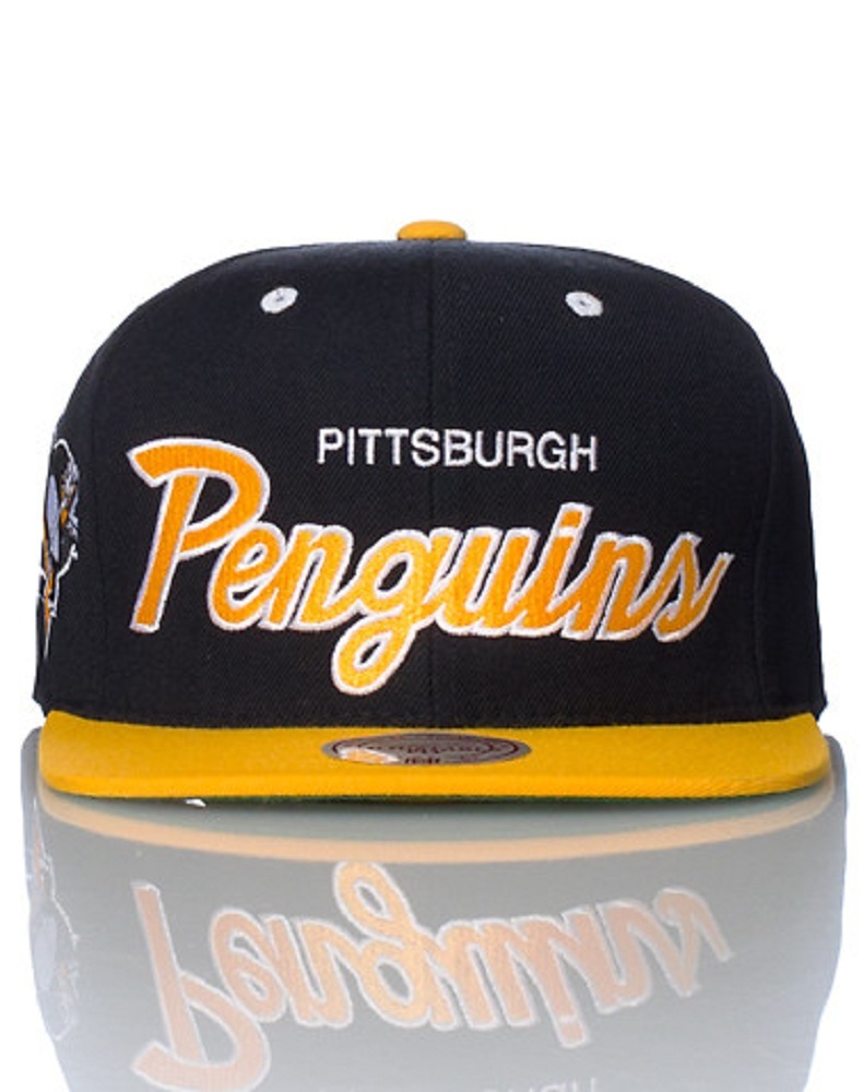 NHL Pittsburgh Penguins Mitchell and Ness Snapback Hat