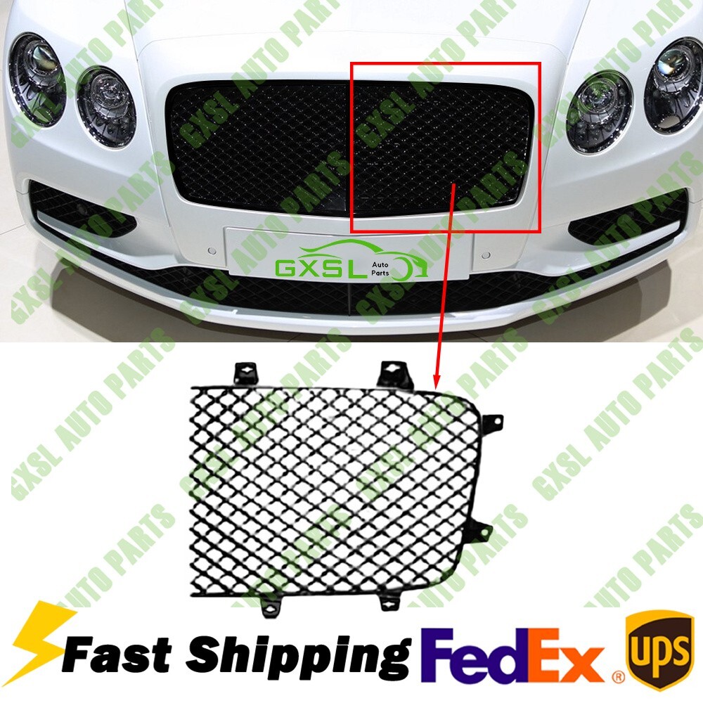 📞 Bentley Flying Spur 2014-2019 Left Radiator Grille Bright black 4W0853683A
