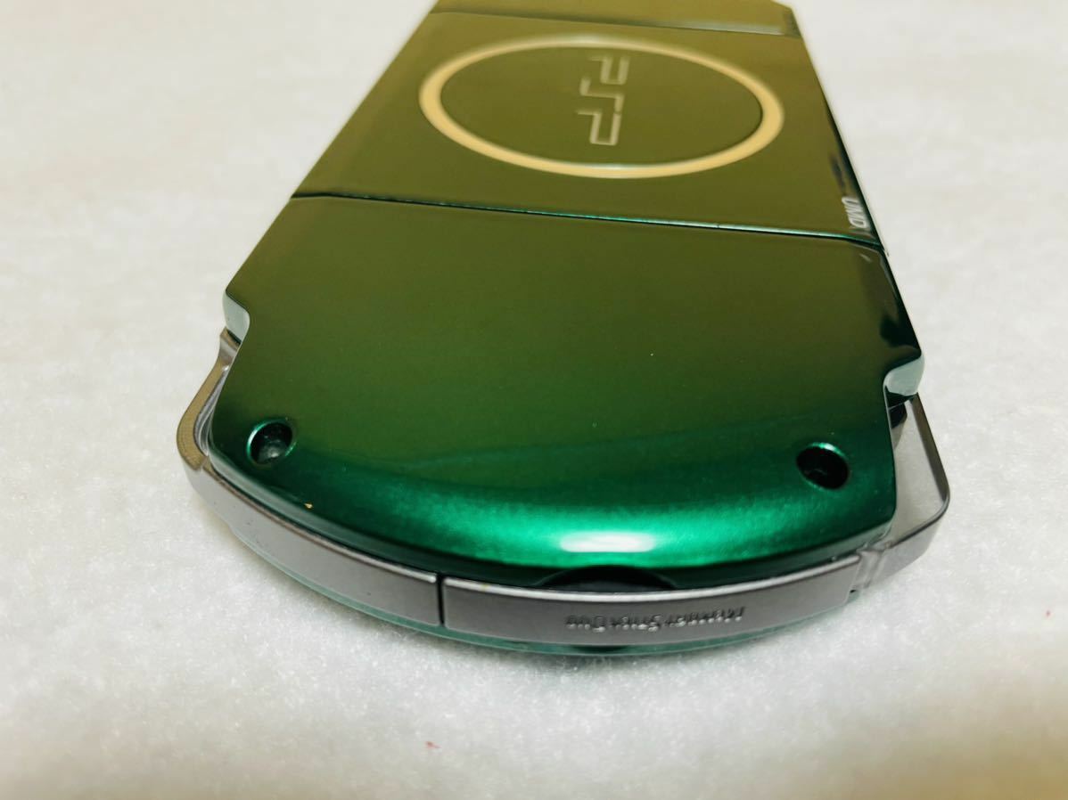 Nintendo Switch psp3000 PSP 3000 Spirited Green SG Box Charger Console [N] | eBay