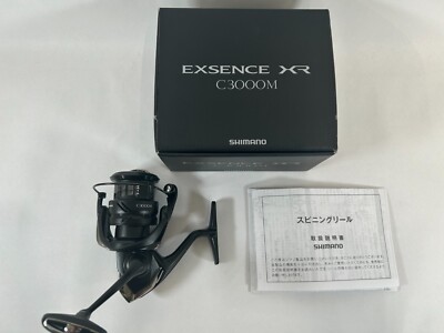Shimano 23 EXSENCE XR C3000M 5.3 Spinning Reel New in Box | eBay