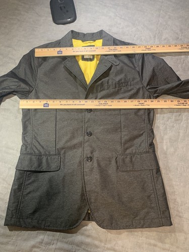 Authentic Mark McNairy New Amsterdam Mens Gray Gap Brand Nylon Jacket Sz M New - Picture 12 of 14