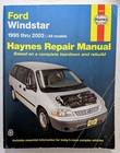 Haynes Repair Manual 36097 Ford Windstar 1995-2003 Teardown & Rebuild Guide Book