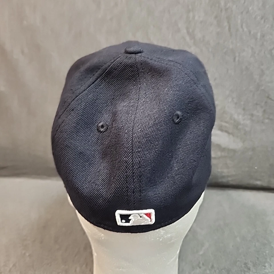 Gorra de béisbol New Era para niños talla 6 3/8 azul Boston Red Sox ajustada 59Fifty Foto 4 de 4