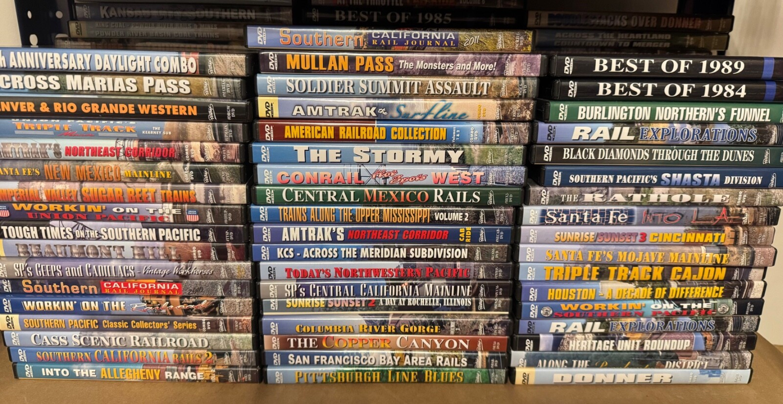 Pentrex USA Railroad DVDs Bundle - Good Condition - Discounted Multiple Titles  