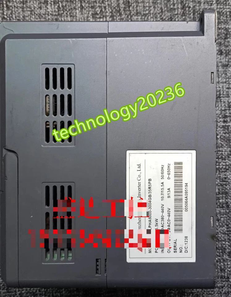 1PC Gebraucht Alpha inverter Alpha6000-300 4GB/35R5PB 4/5.5KW 380V #YY - Bild 2 von 2