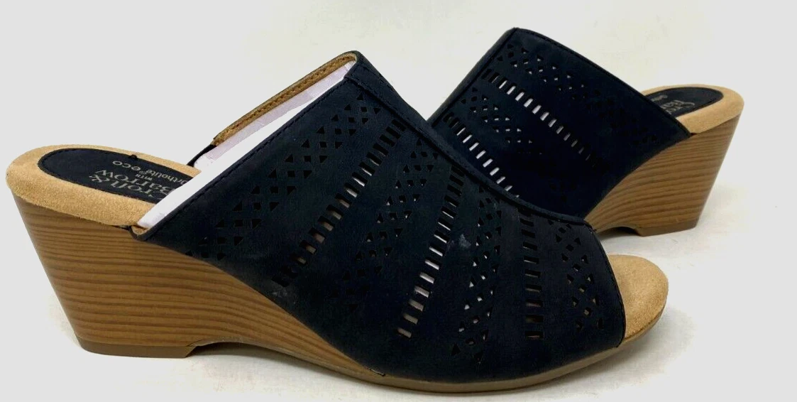 Croft and barrow wedge sandals discount