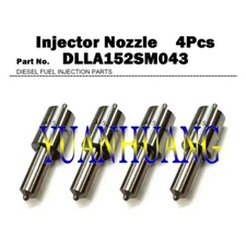 4x Fuel Injector Nozzle DLLA152SM043 105025-0430 for HINO 700 Profia F20C F20CE