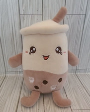 Cute Bubble Tea Cup Shaped Plush Toy