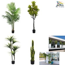 Large Fake Indoor Tree Home House Office Plant 160cm Tall in Pot Artificail Tree