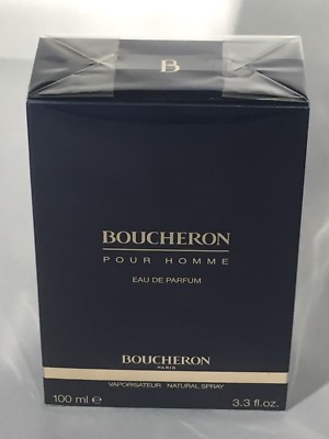 BOUCHERON POUR HOMME 3.3 oz / 100 ml Eau De Parfum Spray for men NEW IN BOX