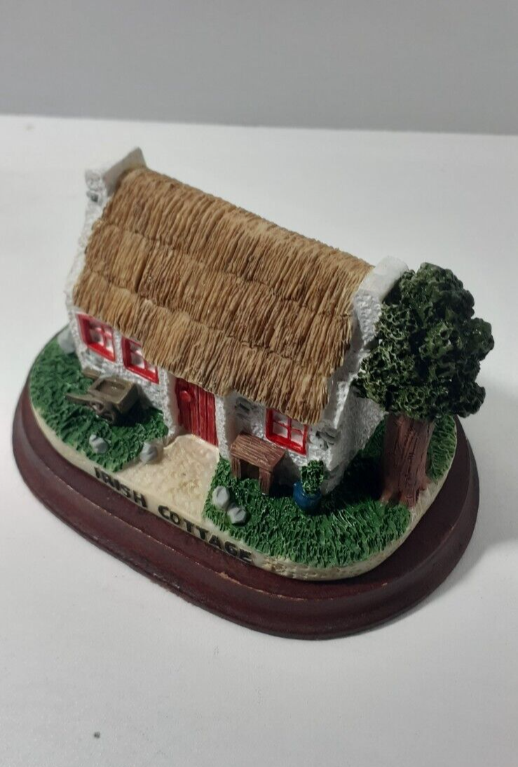 Irish Cottage Miniature Building Irish Thatched Cottage House