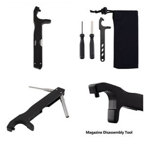 Glock Tool Kit Disassembly Front Sight Installation Hex Mag Plate Removal Tools