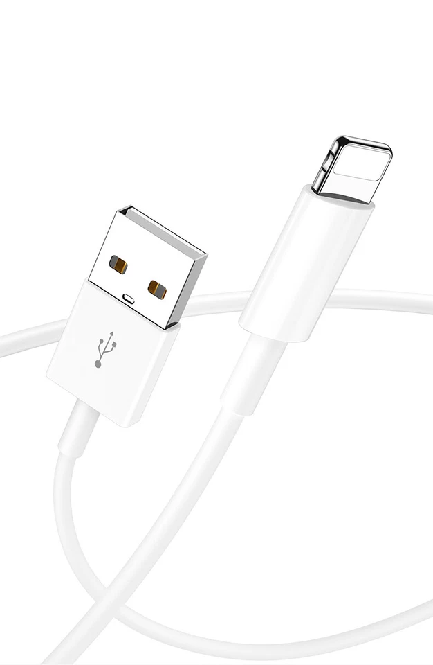 5x For Apple iPhone 7 8 X XR 11 12 13 14 ProMax 3FT USB Lead Charger Cable Cord - Image 2 of 4