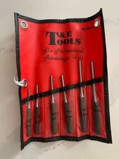 Roll Pin Punch 6 Piece Set T&E Tools J8900