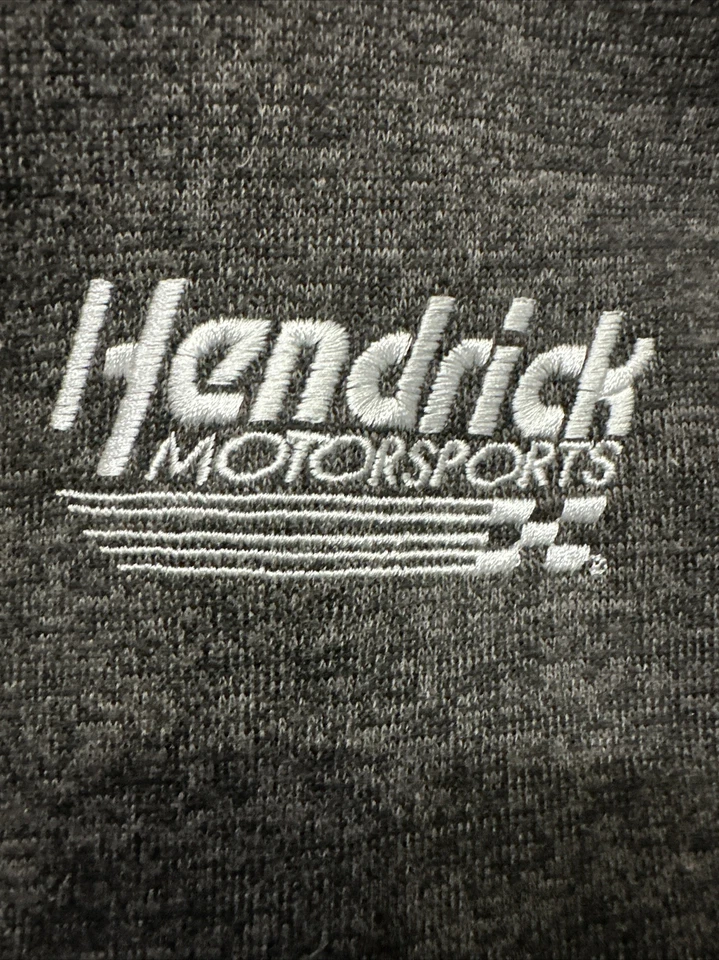 Chaqueta polar Hendrick Motorsports Landway pequeña cremallera completa carreras NASCAR Foto 3 de 4