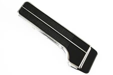 67-70 Chevy C10 Truck Deluxe Floor Mount Gas Pedal w/ Polished Stainless Trim