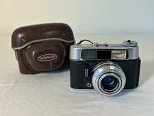Voigtländer Vitoret L mit 2,8/50mm Color-Lanthar, Analog Kamera mit Ledertasche