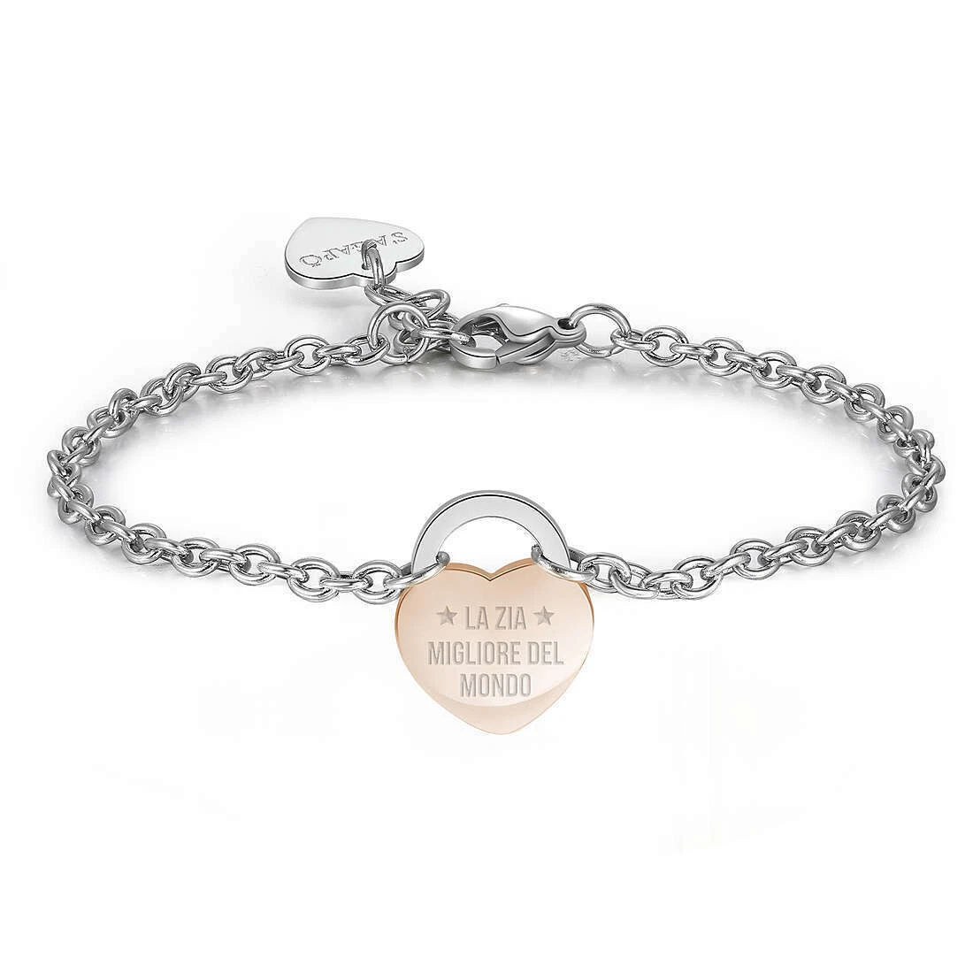 Zia regalo-braccialetto con foto personalizzata-sei amato gioielli per zia -foto-da nipote o nipote-mamma regalo-mamma giorno-zia regalo di compleanno - Italia