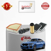 Set Service 4 Filter Xbmw X6 G06 40 D 250KW 340CV Von 2020->