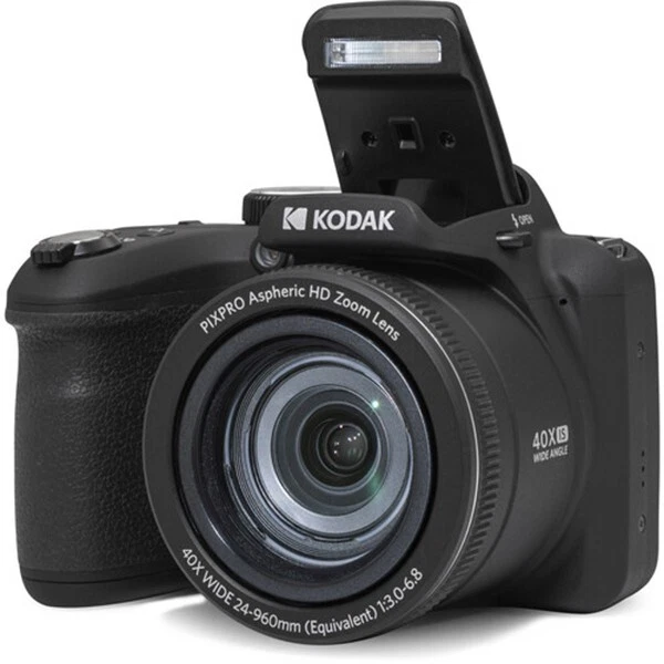 KODAK PIXPRO AZ405 DIGITAL 20MP 40x Zoom BRIDGE CAMERA in Black (UK Stock) BNIB - Image 3 of 4