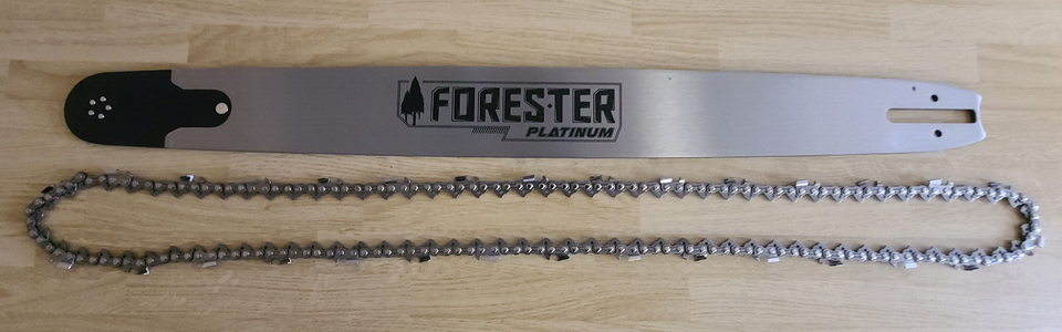 Barra E Catena Per Motosega 28" Forester – 3/8 .050 93 Maglie, Per Husqvarna