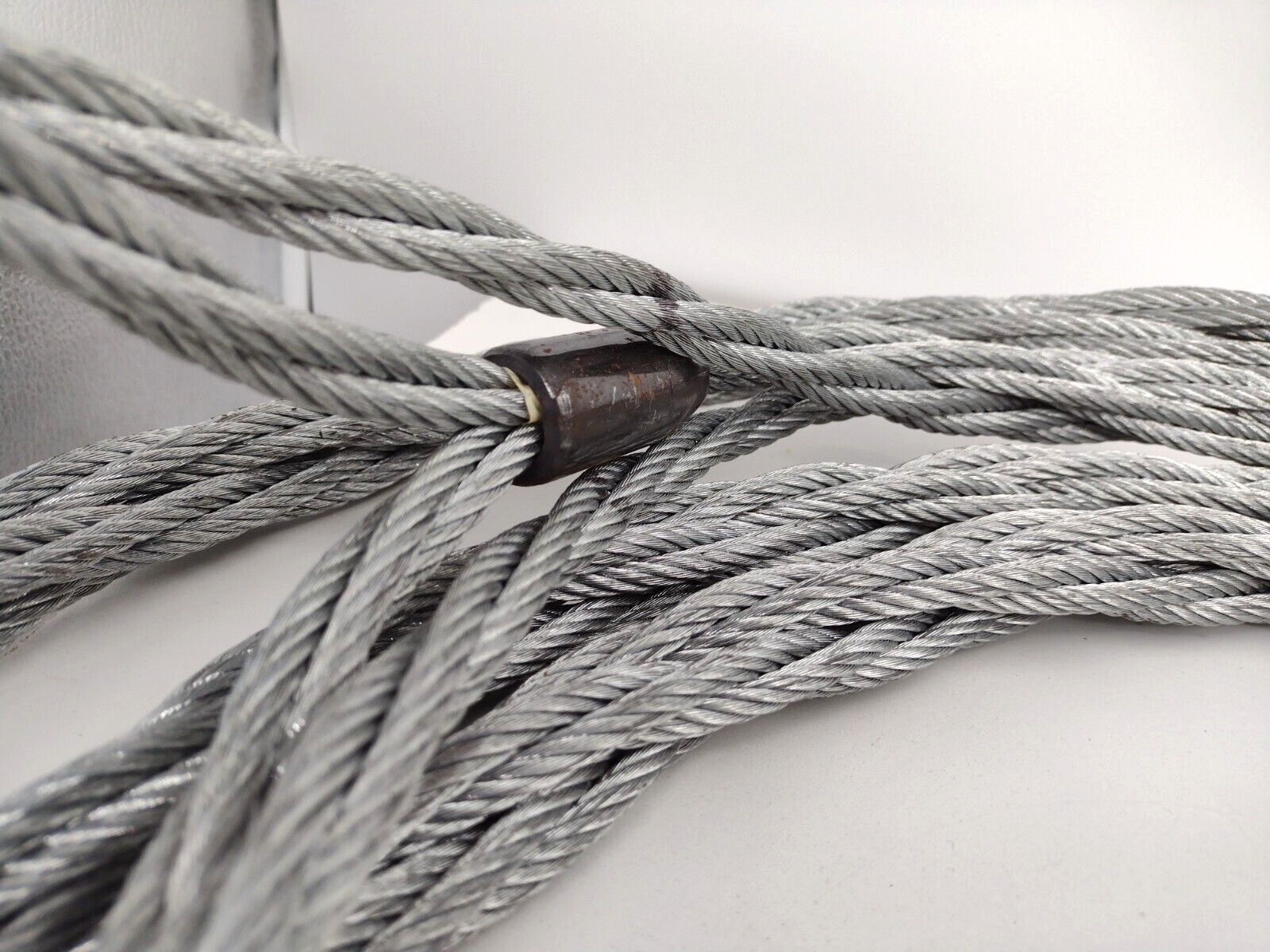 I&I Sling Inc 20'L SlingMax 1" Braided Wire Rope Sling TD1620 (9-1/4” Strands)