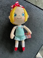 Ada Twist Scientist Rosie Revere 11" Plush Girl Doll Netflix NEW WITH TAGS