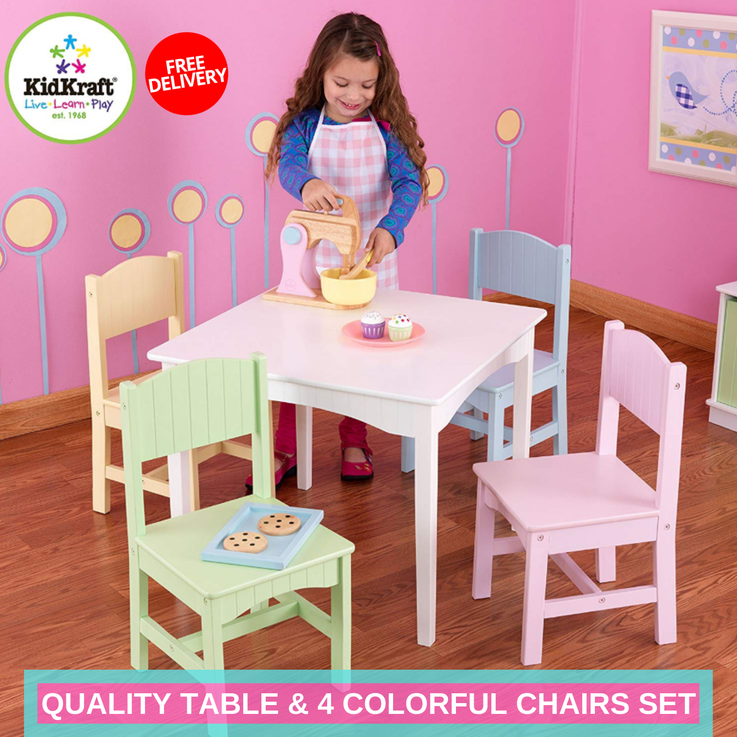 kidkraft live learn play table