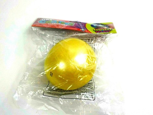 Orb Yellow Odditeez Beadiballz Sqweezz Splaat Large New Sealed - Picture 3 of 12