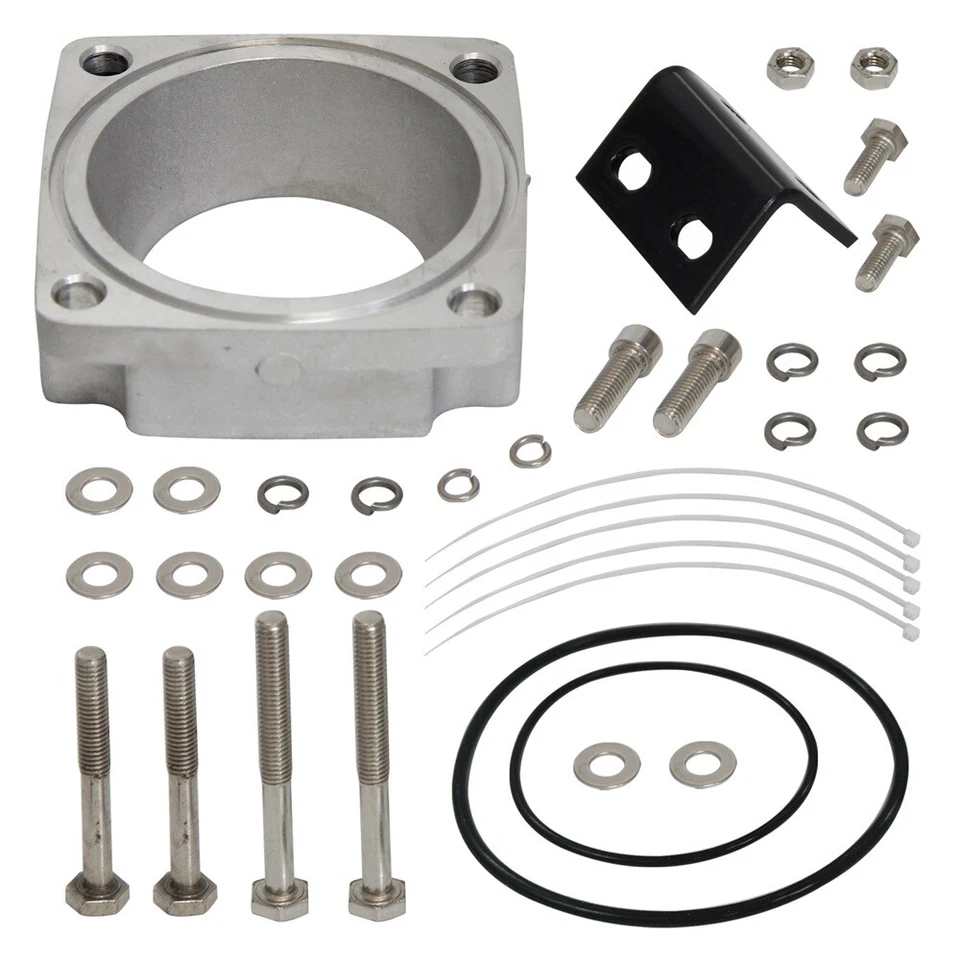 New R33 RB25DET Front Facing Intake Manifold Original Throttle Body Adaptor Kit - Image 2 of 4