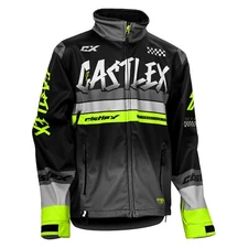 Castle X R24 Race Jackets 2XL Black/Hi-Vis/Charcoal