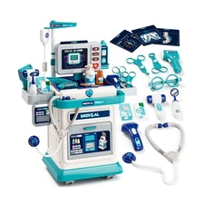 Lehoo Castle Doctor Kit for Toddlers 3-5, Kids Doctors Play Set, Mo... Fast Ship