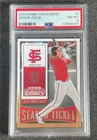 2015 Panini Contenders SEASON TICKET AARON JUDGE #3 PSA NM-MT 8
