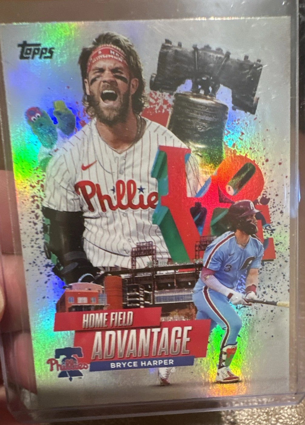 2025 Topps Series 1 - Home Field Advantage Bryce Harper #HA-4