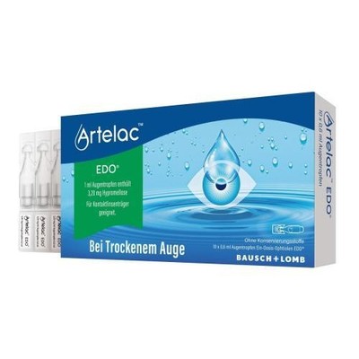 3x ARTELAC EDO Augentropfen 10X0.6 ML PZN 2726184