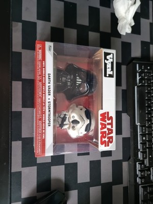 Funko Vynl. - Star Wars- Darth Vader & Stormtrooper 2-Pack Action Figures