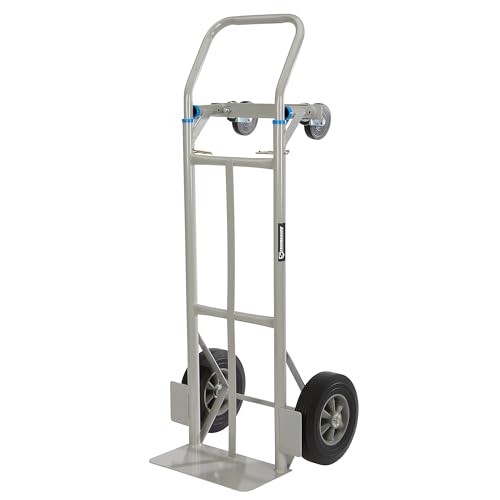 Strongway 2-in-1 Convertible Hand Truck, 800-Lb. Horizontal Capacity, 600-Lb.